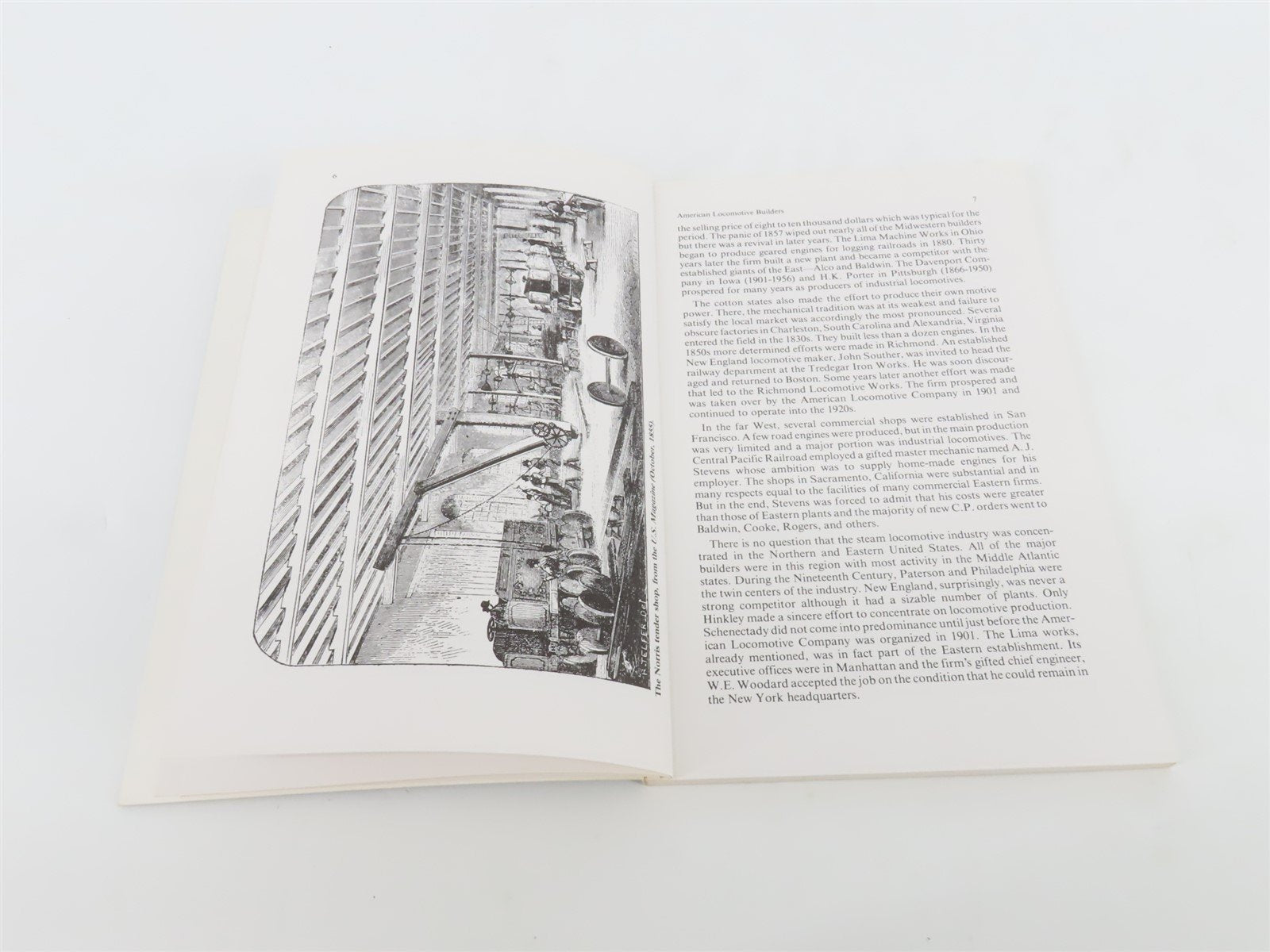 A Short History Of American Locomotive Builders In The Steam Era by White ©1982