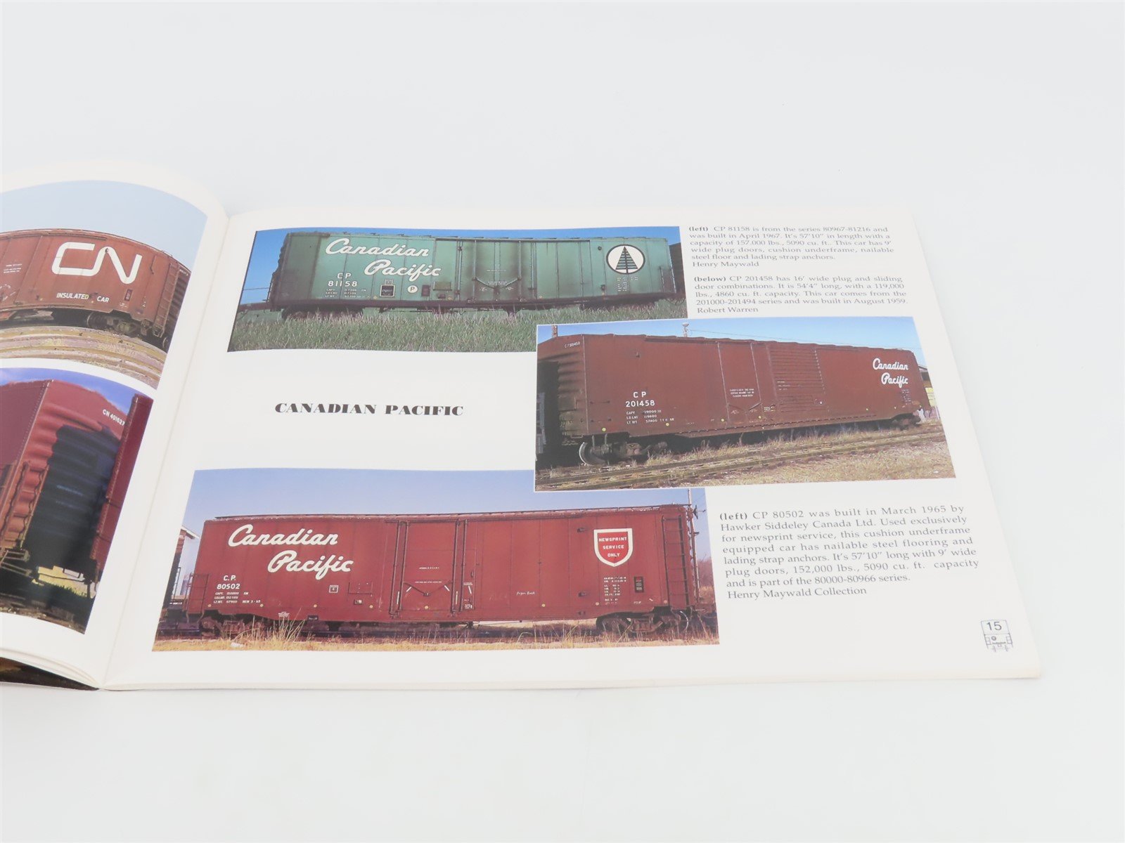 Classic Freight Cars The Series Vol.8: 50 FT. Boxcars by Henry Maywald ©1995 SC