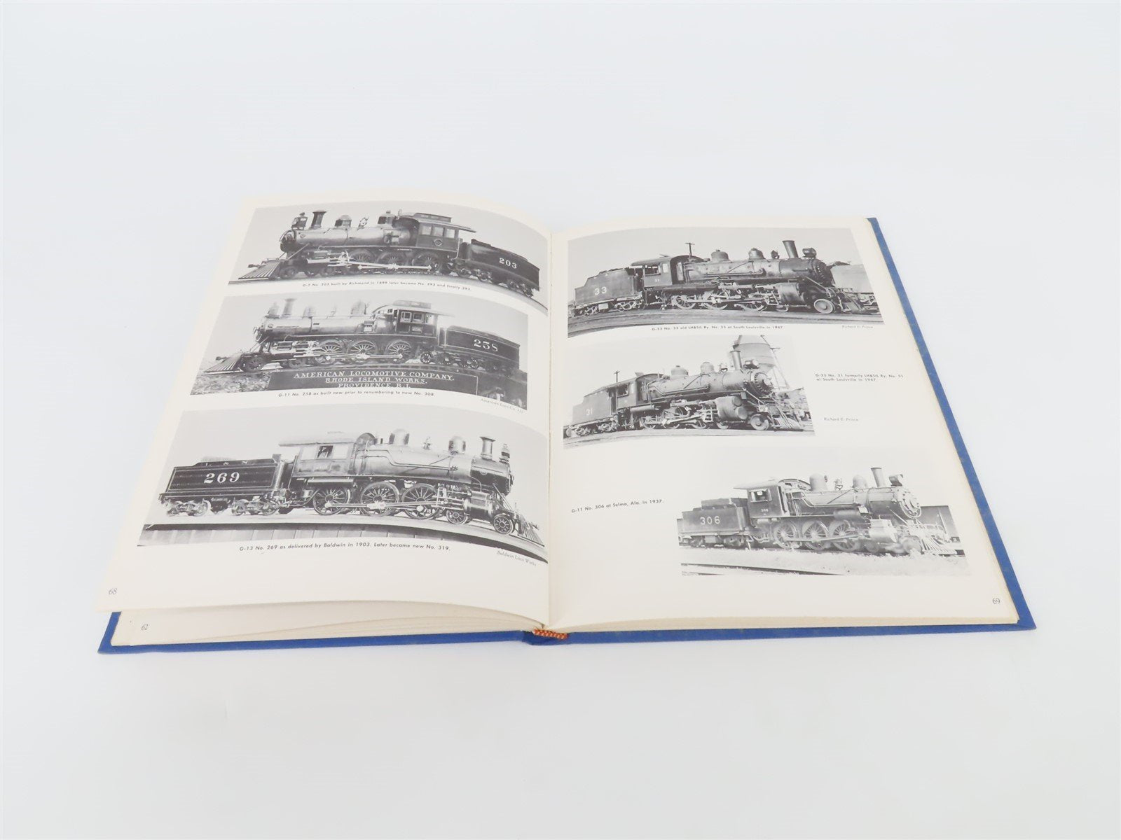 Louisville & Nashville Steam Locomotives by Richard E. Prince ©1959 HC Book