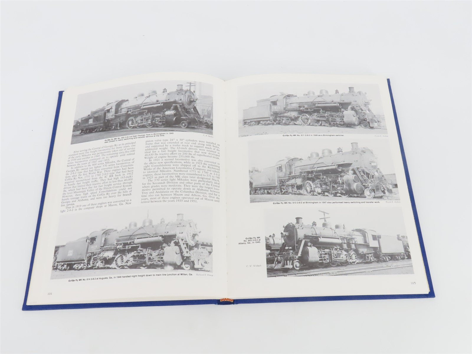 Central of Georgia Railway and Connecting Lines by Richard E Prince ©1976 HC