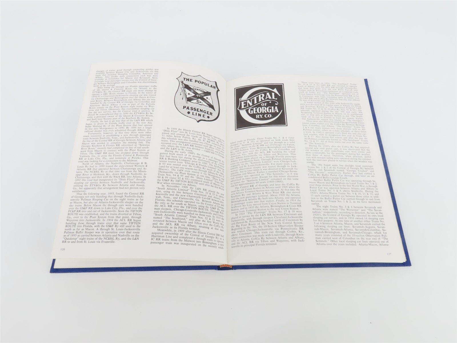 Central of Georgia Railway and Connecting Lines by Richard E Prince ©1976 HC