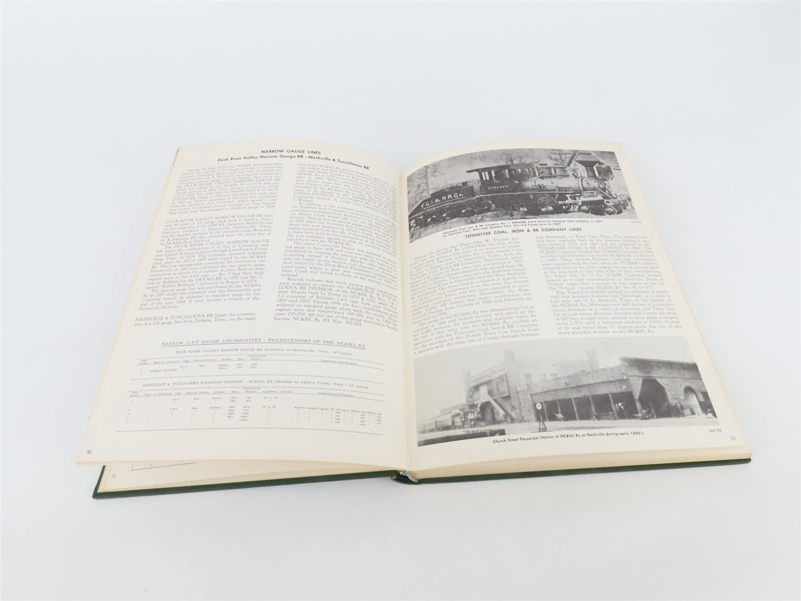 Nashville, Chattanooga & St Louis Ry History & Steam Locomotive By Prince ©1967