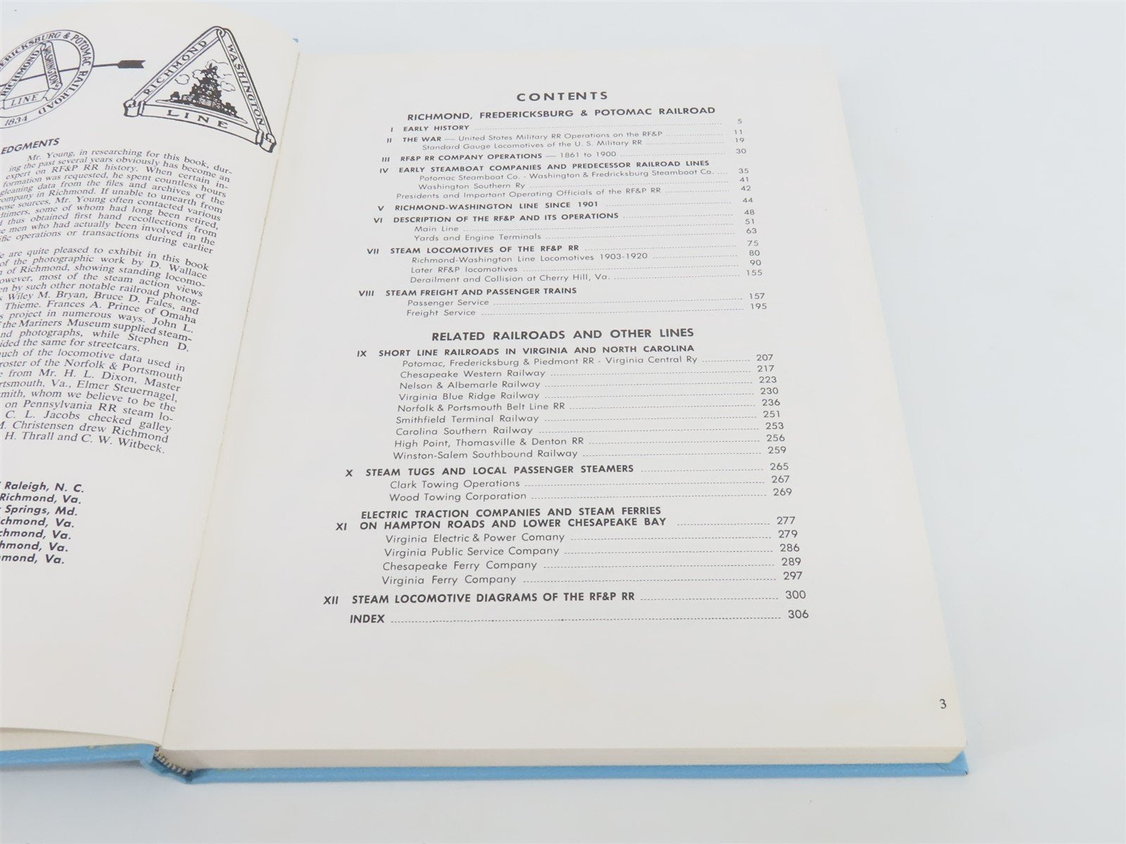 The Richmond-Washington Line & Related Railroads By Richard E Prince ©1973 HC