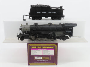 O Gauge 3-Rail MTH 20-3051-1 NYC New York Central 2-8-2 Steam #5136 wSound