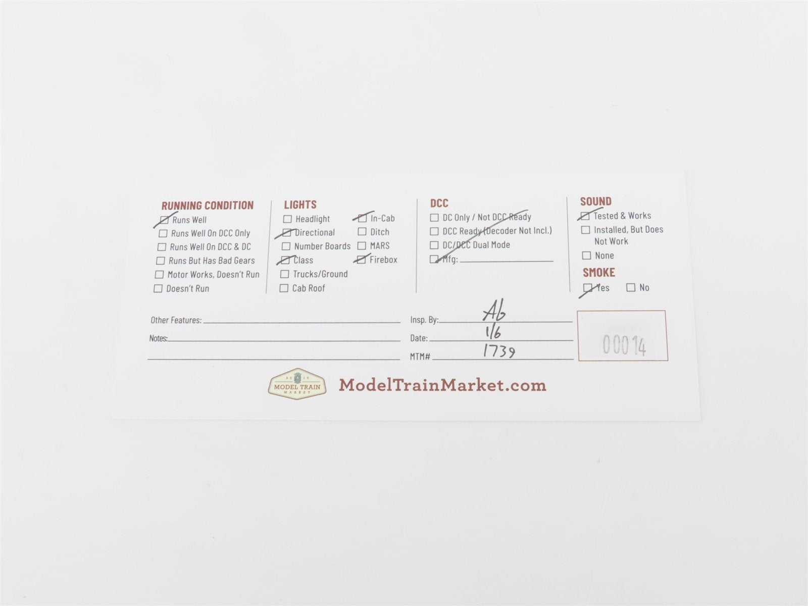 O Gauge 3-Rail MTH 20-3051-1 NYC New York Central 2-8-2 Steam #5136 wSound