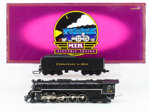 O Gauge 3-Rail MTH 20-3035-1 C&O Chesapeake & Ohio 4-8-4 Steam #614 w/ Sound