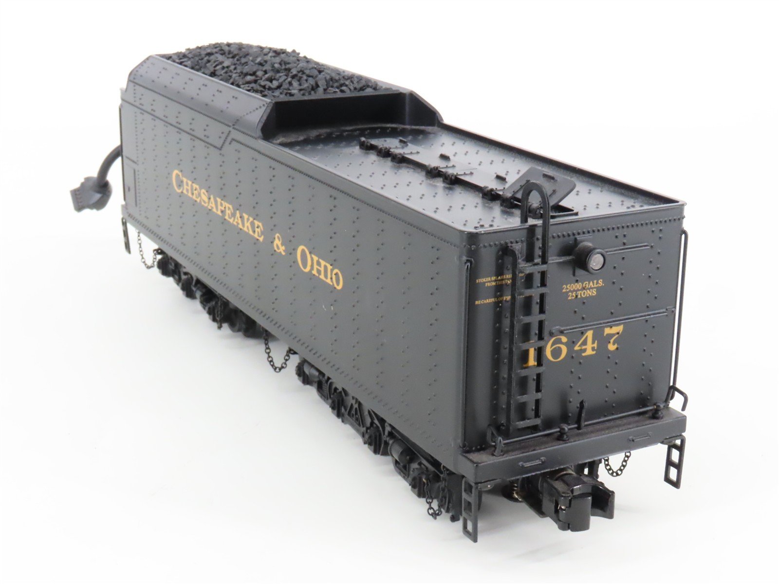 O Gauge 3-Rail MTH 20-3115-1 C&O Chesapeake & Ohio 2-6-6-6 Steam Loco #1647
