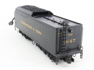 O Gauge 3-Rail MTH 20-3115-1 C&O Chesapeake & Ohio 2-6-6-6 Steam Loco #1647