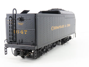 O Gauge 3-Rail MTH 20-3115-1 C&O Chesapeake & Ohio 2-6-6-6 Steam Loco #1647