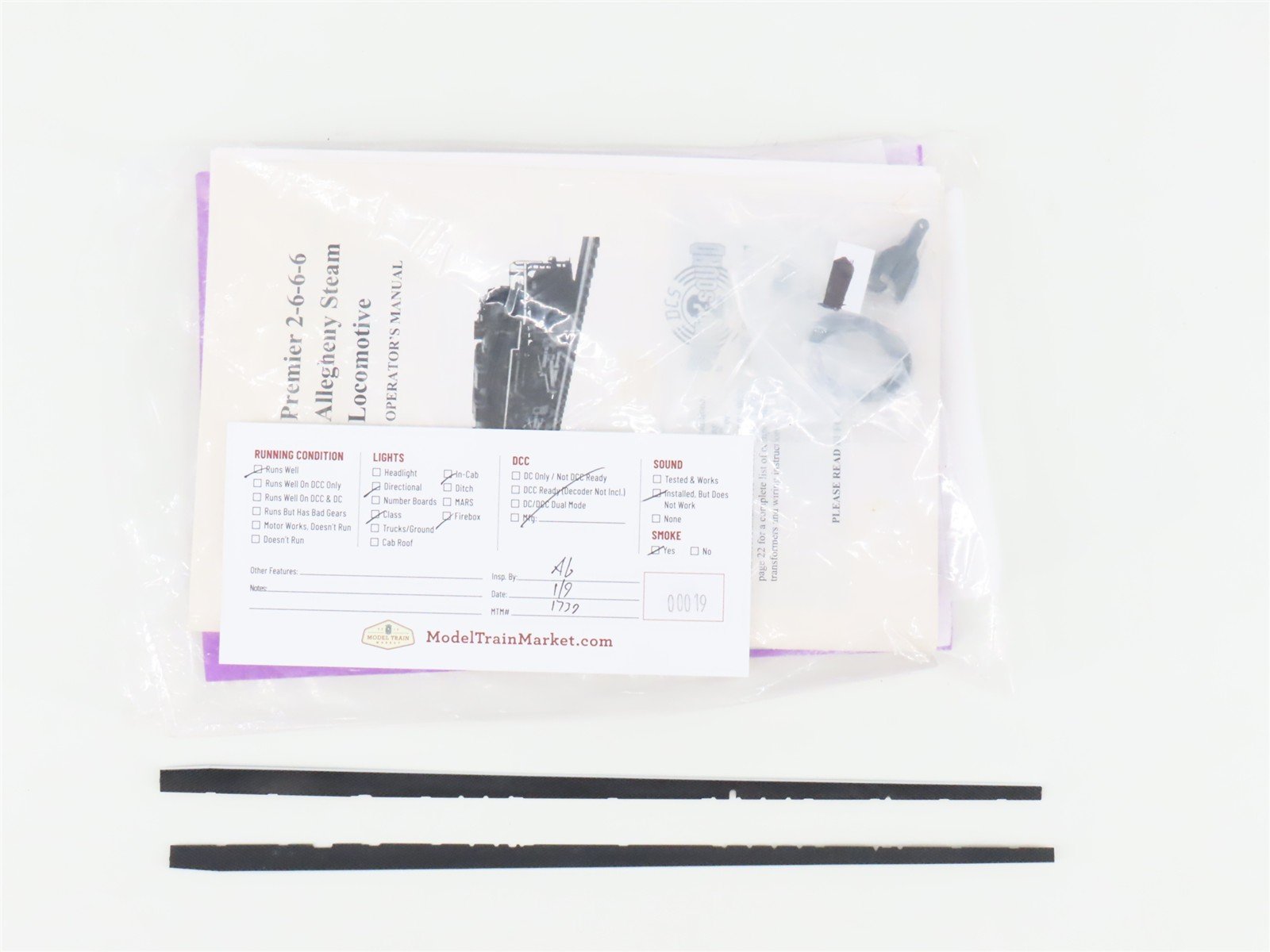 O Gauge 3-Rail MTH 20-3115-1 C&O Chesapeake & Ohio 2-6-6-6 Steam Loco #1647