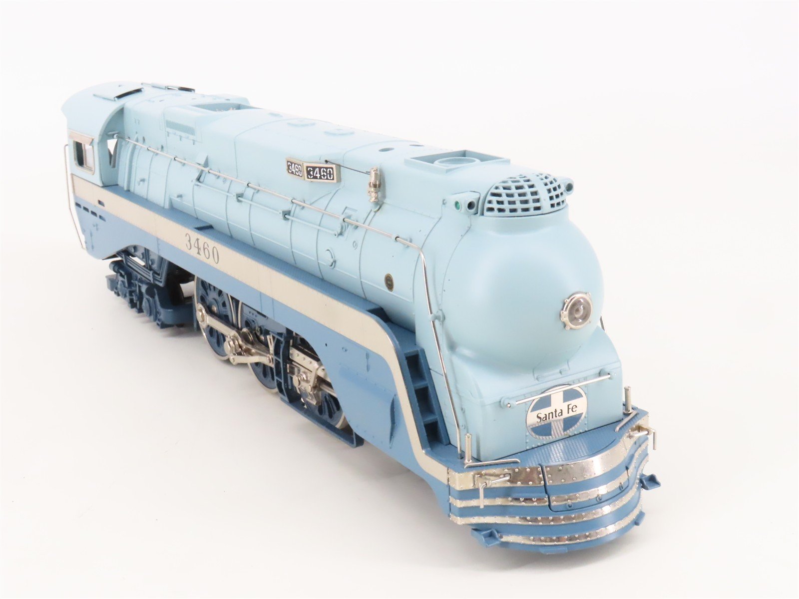 O Gauge 3-Rail MTH 20-3079-1 ATSF Blue Goose 4-6-4 Steam Loco #3460 DOES NOT RUN