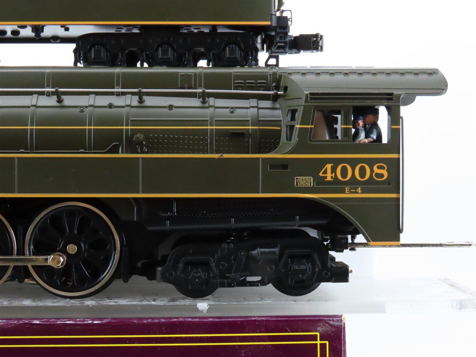 O Gauge 3-Rail MTH 20-3034-1 CNW Railway E-4 4-6-4 Steam Loco #4008 w/Sound