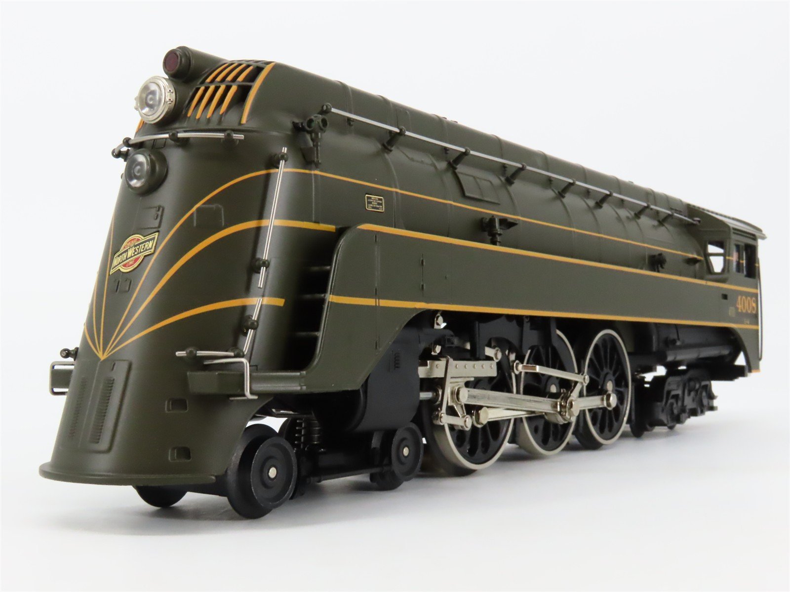 O Gauge 3-Rail MTH 20-3034-1 CNW Railway E-4 4-6-4 Steam Loco #4008 w/Sound