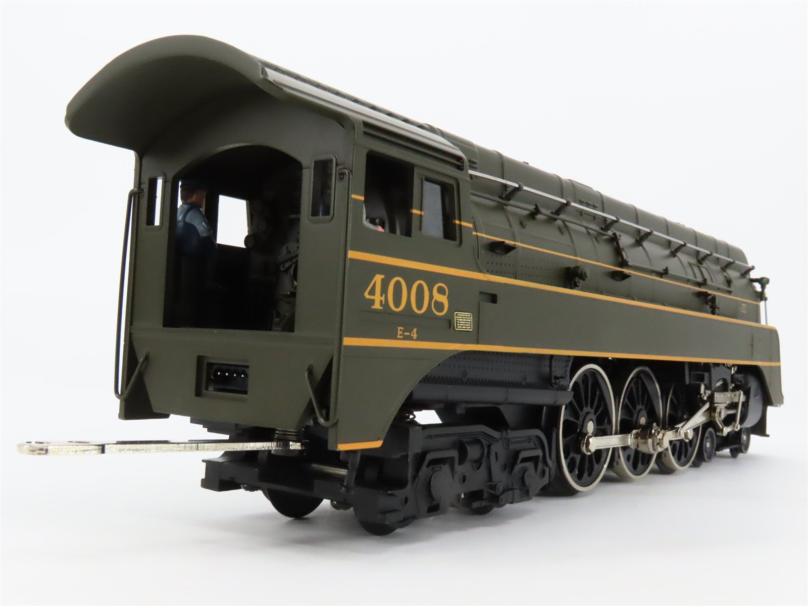 O Gauge 3-Rail MTH 20-3034-1 CNW Railway E-4 4-6-4 Steam Loco #4008 w/Sound
