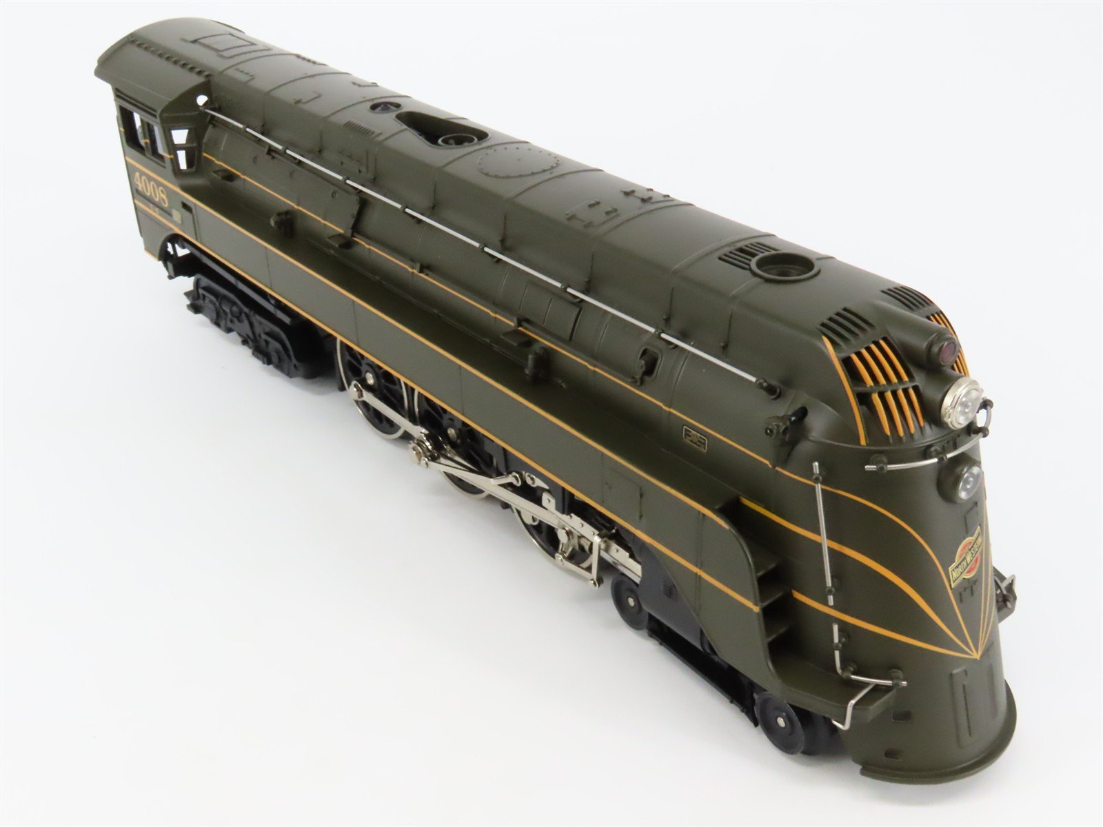 O Gauge 3-Rail MTH 20-3034-1 CNW Railway E-4 4-6-4 Steam Loco #4008 w/Sound
