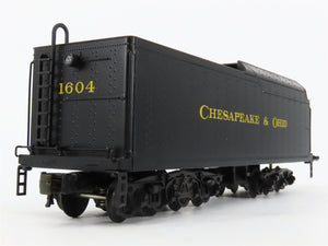 O 3-Rail MTH 20-3017-1 C&O Chesapeake & Ohio 2-6-6-6 H-8 Steam #1604 w/ Sound