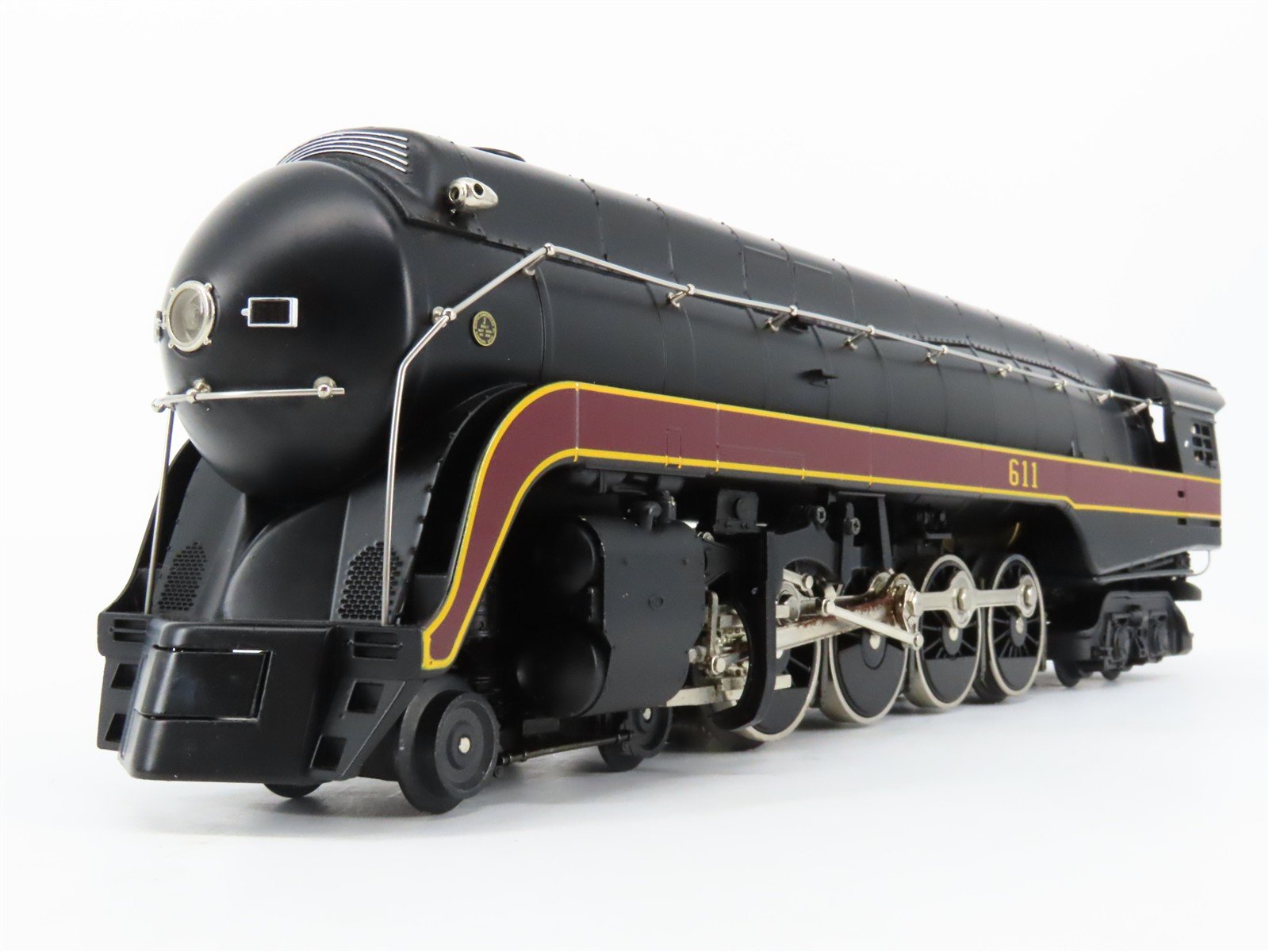 O Gauge 3-Rail MTH 20-3024-1 N&W Norfolk & Western J Class 4-8-4 Steam Loco #611