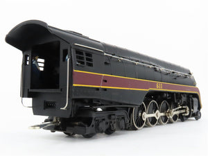 O Gauge 3-Rail MTH 20-3024-1 N&W Norfolk & Western J Class 4-8-4 Steam Loco #611