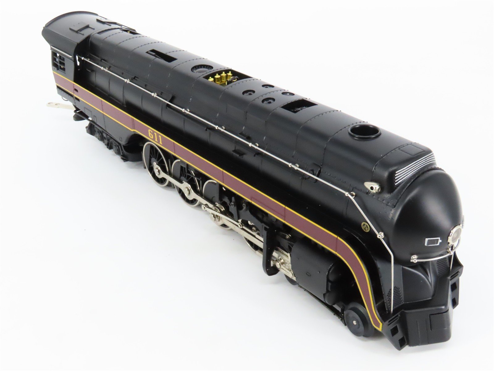 O Gauge 3-Rail MTH 20-3024-1 N&W Norfolk & Western J Class 4-8-4 Steam Loco #611