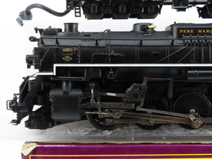 O Gauge 3-Rail MTH 20-3066-1 PM Pere Marquette 2-8-4 Steam Loco #1225 w/Sound