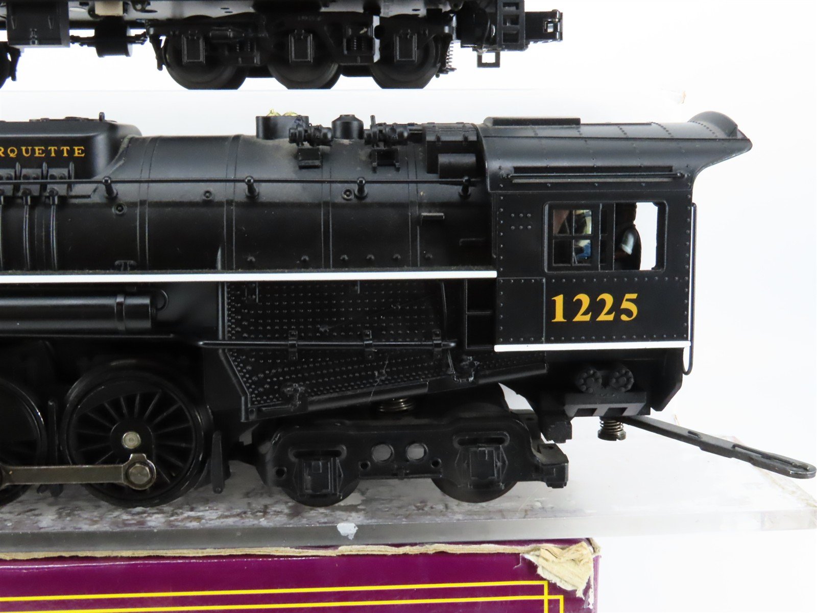 O Gauge 3-Rail MTH 20-3066-1 PM Pere Marquette 2-8-4 Steam Loco #1225 w/Sound