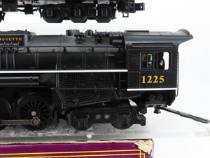 O Gauge 3-Rail MTH 20-3066-1 PM Pere Marquette 2-8-4 Steam Loco #1225 w/Sound