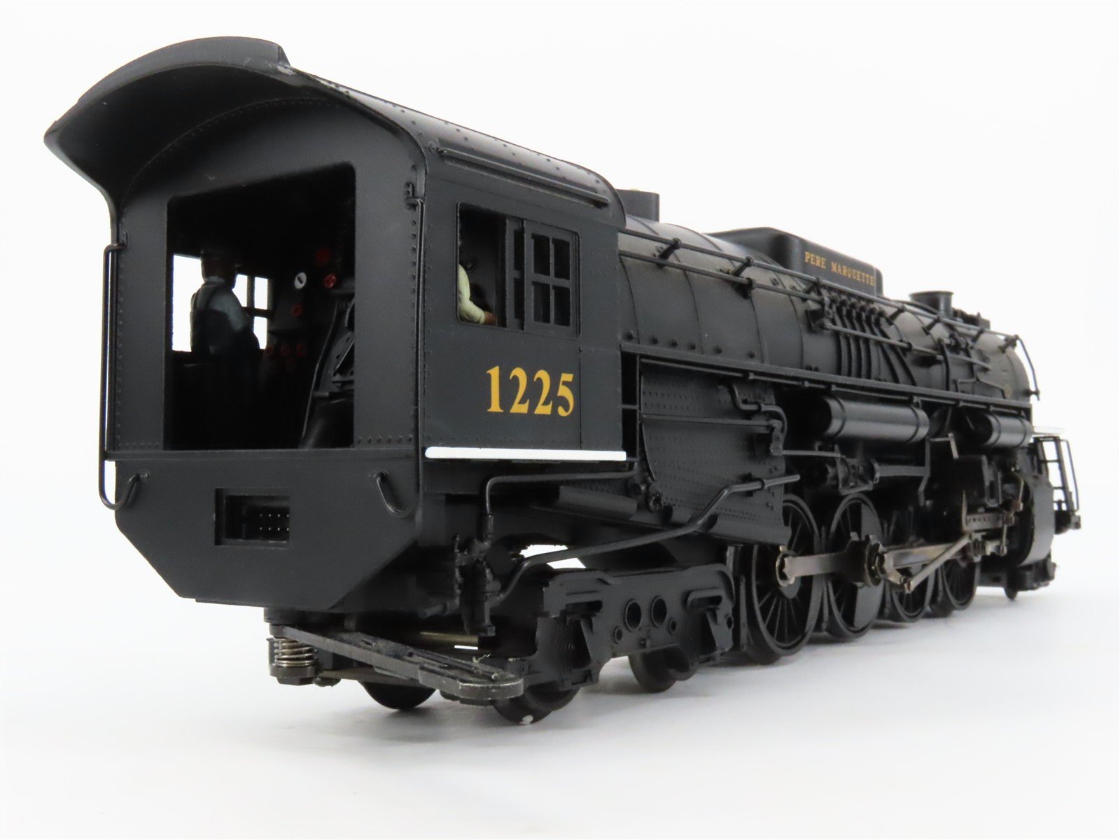 O Gauge 3-Rail MTH 20-3066-1 PM Pere Marquette 2-8-4 Steam Loco #1225 w/Sound
