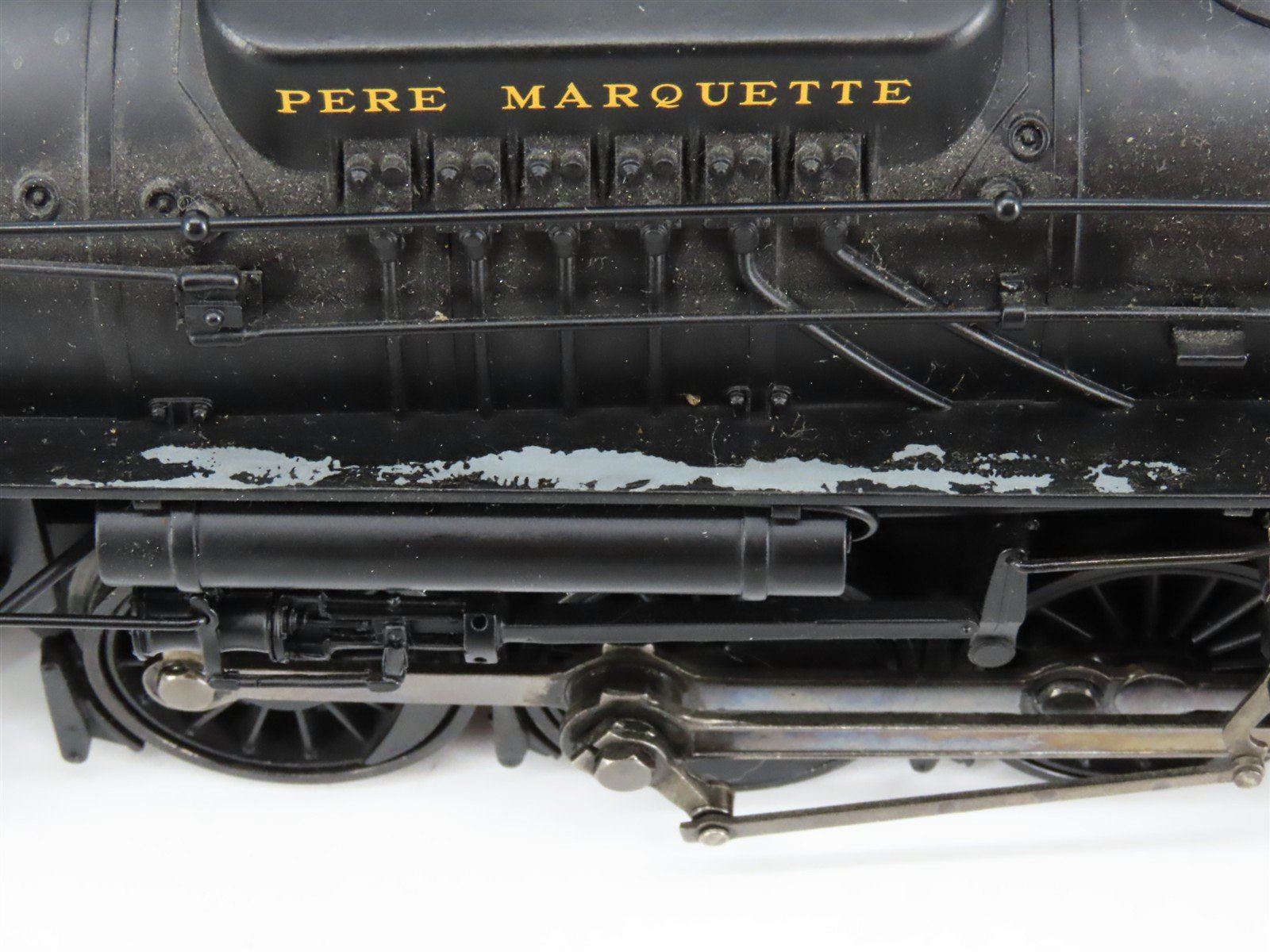 O Gauge 3-Rail MTH 20-3066-1 PM Pere Marquette 2-8-4 Steam Loco #1225 w/Sound