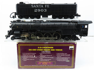 O Gauge 3-Rail MTH MT-3013L ATSF Santa Fe 4-8-4 Steam Locomotive #2903 w/Sound