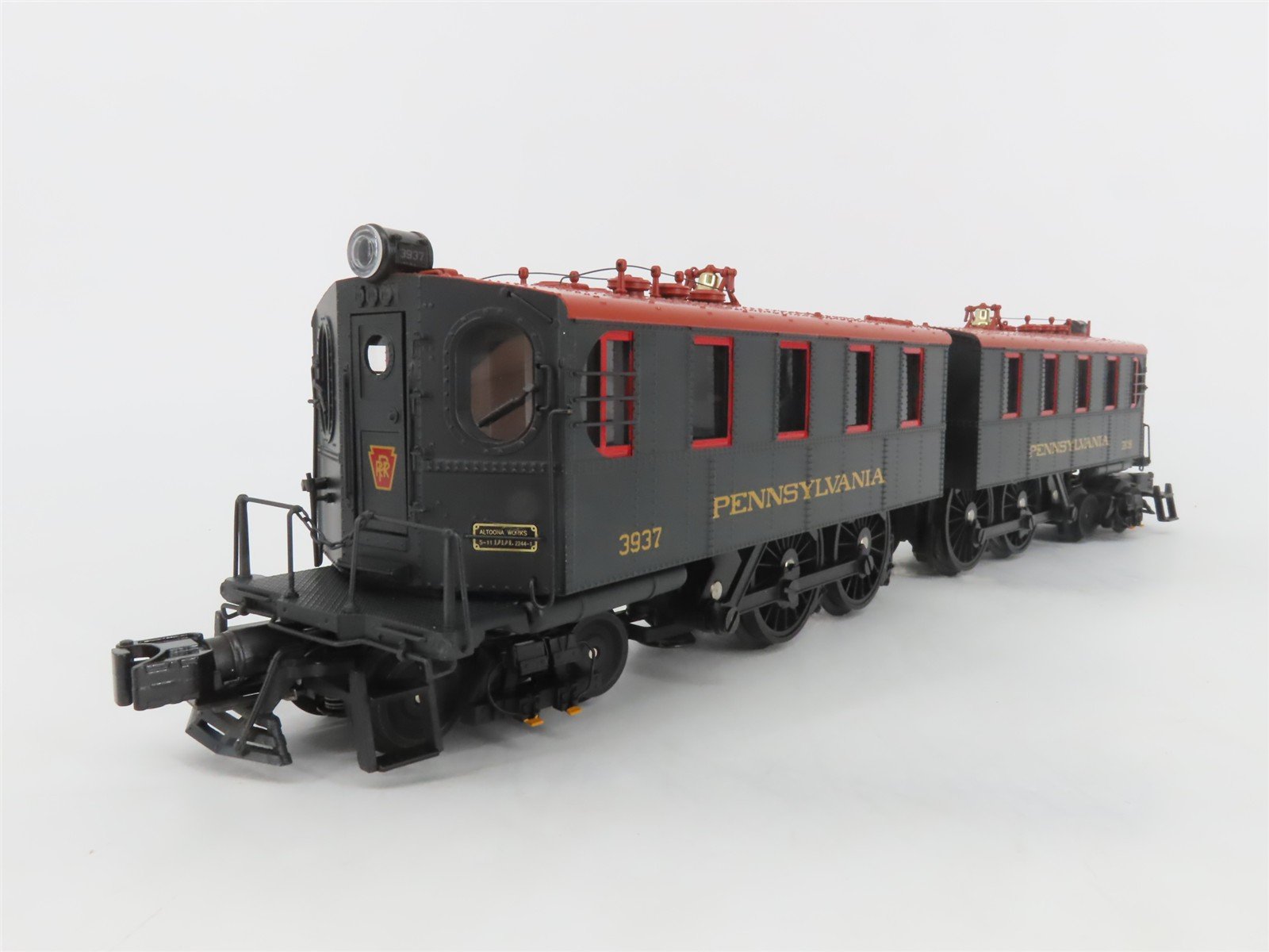 O Gauge 3-Rail MTH 20-5519-1 PRR Pennsylvania DD1 Electric Loco DOES NOT RUN
