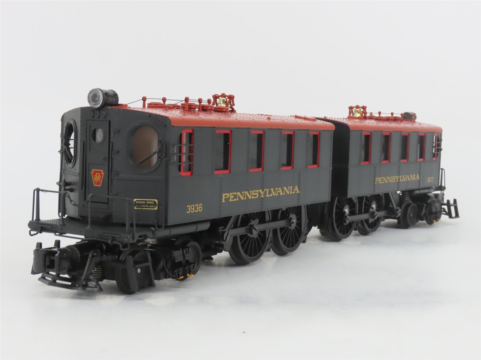 O Gauge 3-Rail MTH 20-5519-1 PRR Pennsylvania DD1 Electric Loco DOES NOT RUN