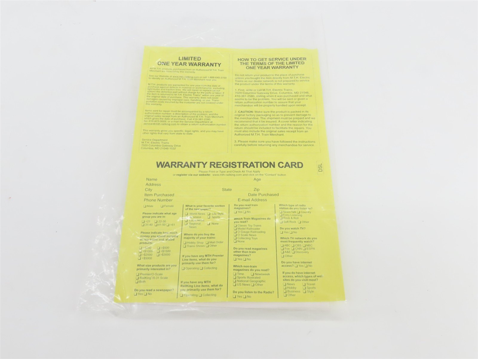 O Gauge 3-Rail MTH 20-5508-1 NH New Haven Rectifier Electric #302 DOES NOT RUN