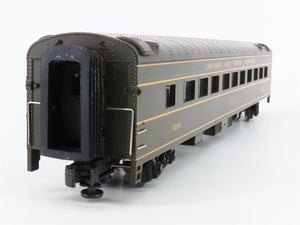 O Gauge 3-Rail MTH 20-6636 CNW Railway Streamliner Passenger 2-Car Set