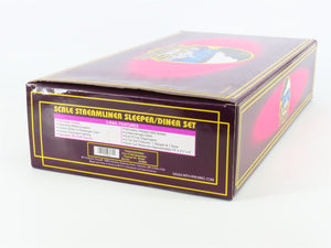 O Gauge 3-Rail MTH 20-6636 CNW Railway Streamliner Passenger 2-Car Set