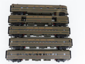 O Gauge 3-Rail MTH 20-6536 CNW Railway 70' Streamlined Passenger 5-Car Set