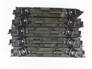 O Gauge 3-Rail MTH 20-6536 CNW Railway 70' Streamlined Passenger 5-Car Set