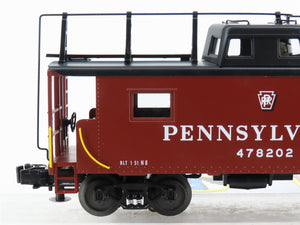 O Gauge 3-Rail MTH 20-91612 PRR Pennsylvania Railroad Caboose #478202 - Lighted