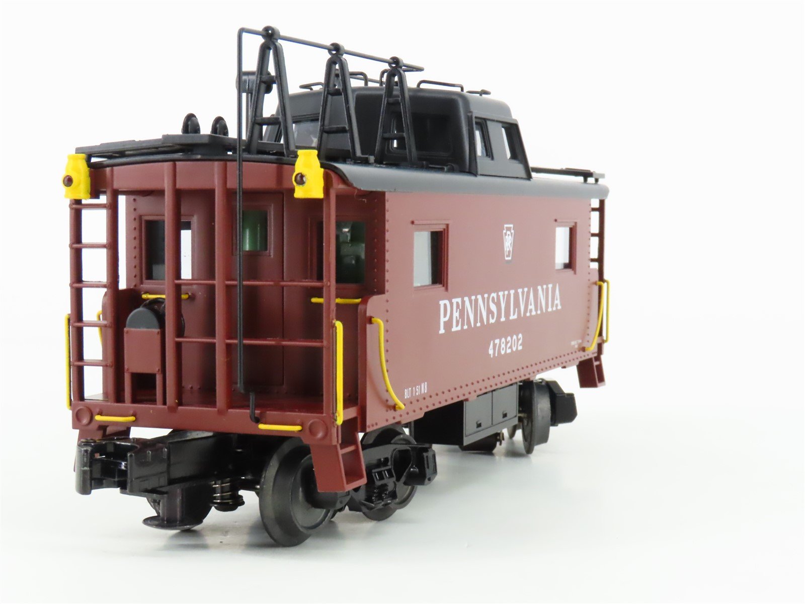 O Gauge 3-Rail MTH 20-91612 PRR Pennsylvania Railroad Caboose #478202 - Lighted