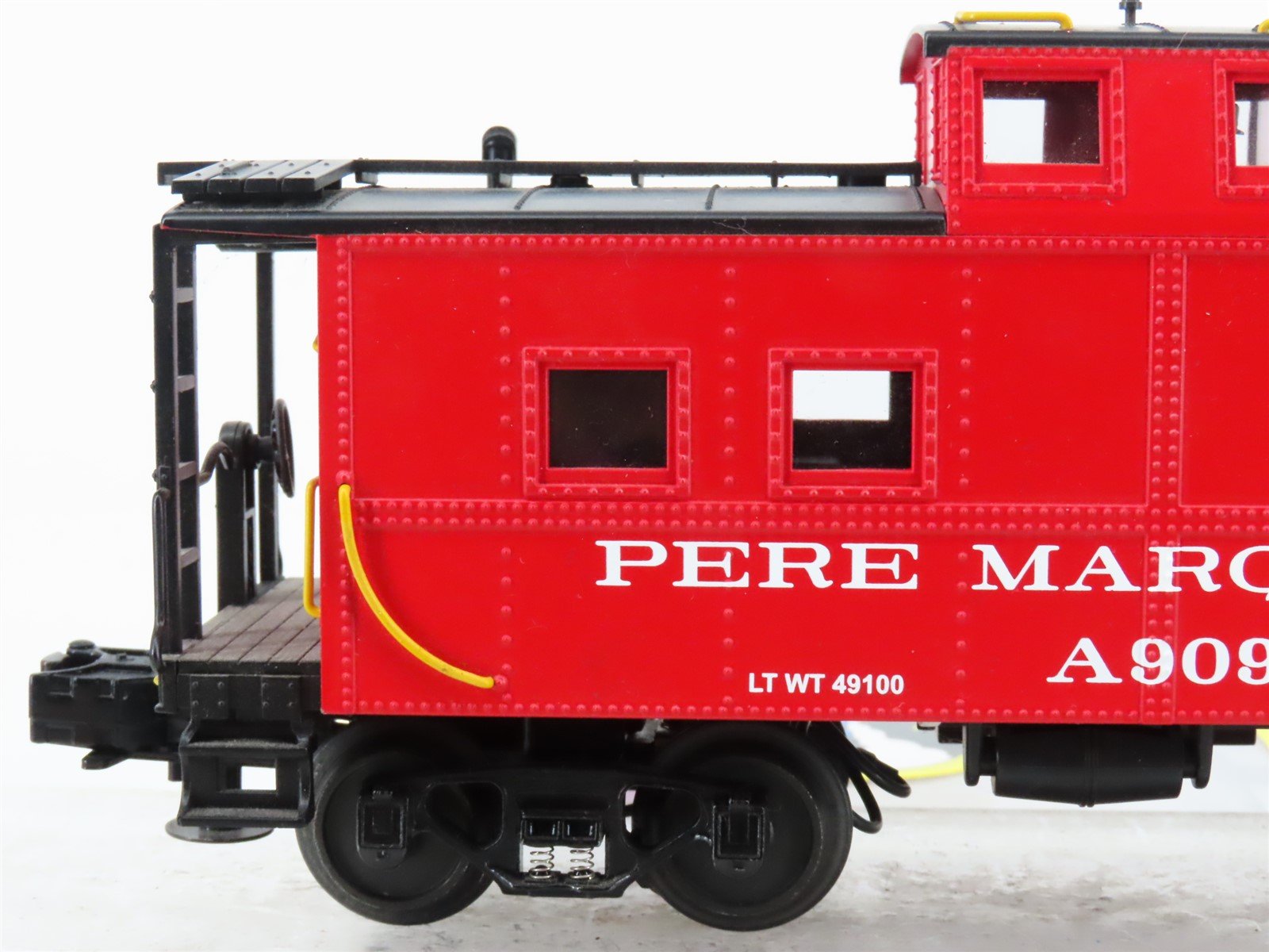 O Gauge 3-Rail MTH 20-91085 PM Pere Marquette Caboose #A909 - Lighted