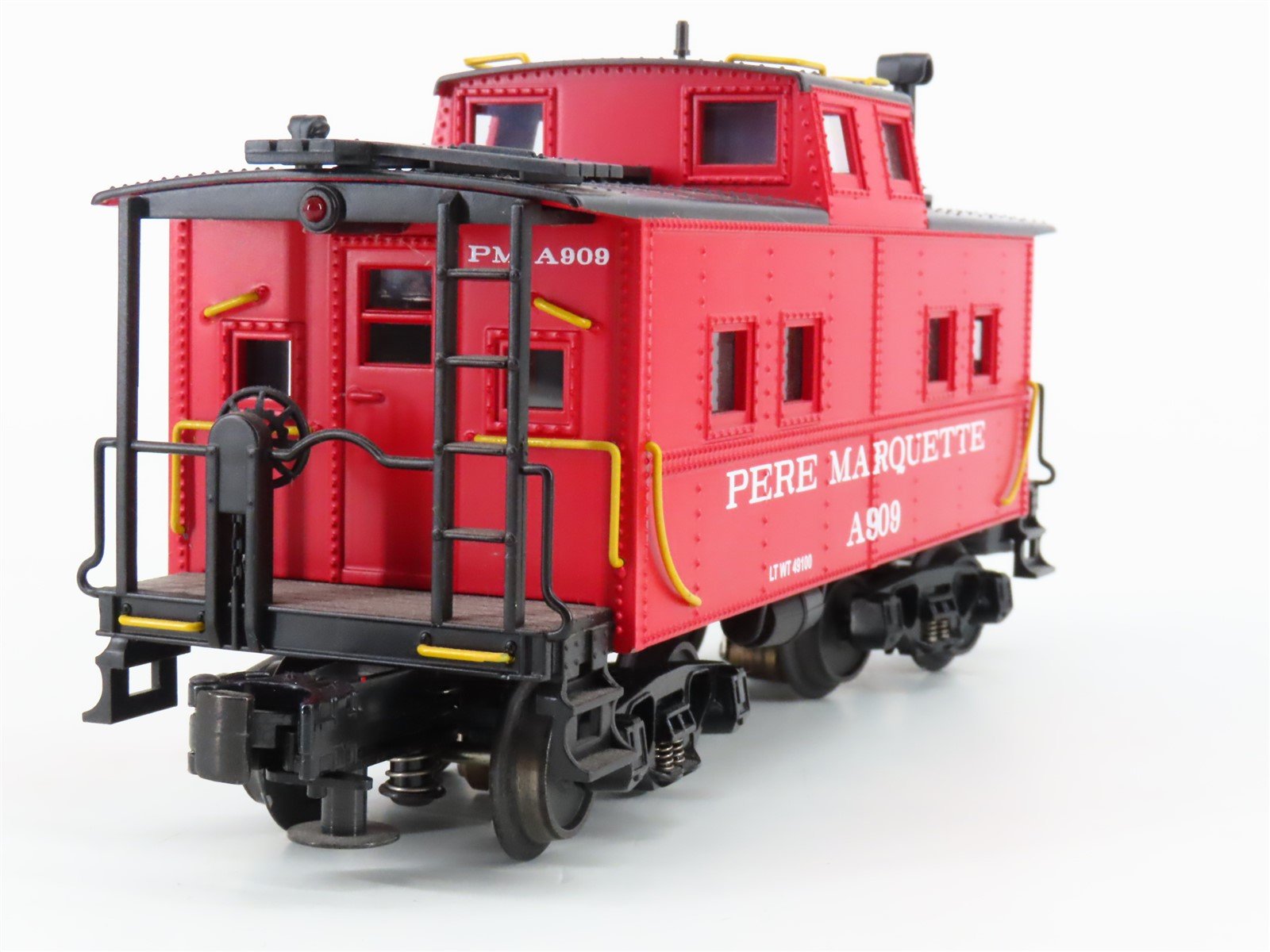 O Gauge 3-Rail MTH 20-91085 PM Pere Marquette Caboose #A909 - Lighted