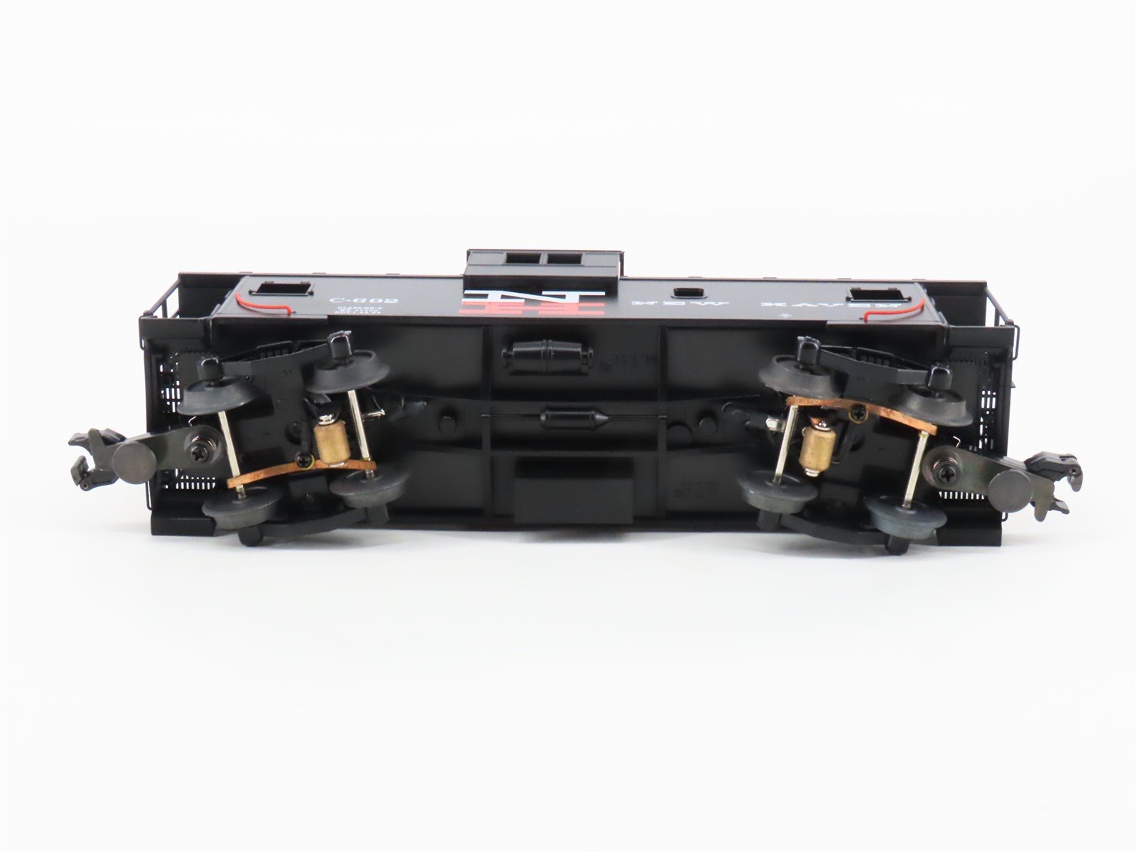 O Gauge 3-Rail MTH 20-91036 NH New Haven Extended Vision Caboose #C-692 -Lighted