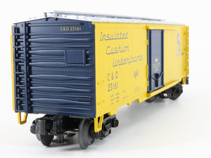 O Gauge 3-Rail MTH 20-94014 C&O Chesapeake & Ohio Railroad Reefer #23161