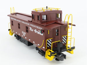 O Gauge 3-Rail K-Line K616-1491 D&RGW Rio Grande Smoking Caboose #01167 -Lighted