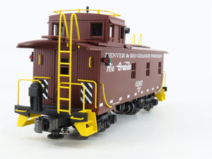 O Gauge 3-Rail K-Line K616-1491 D&RGW Rio Grande Smoking Caboose #01167 -Lighted