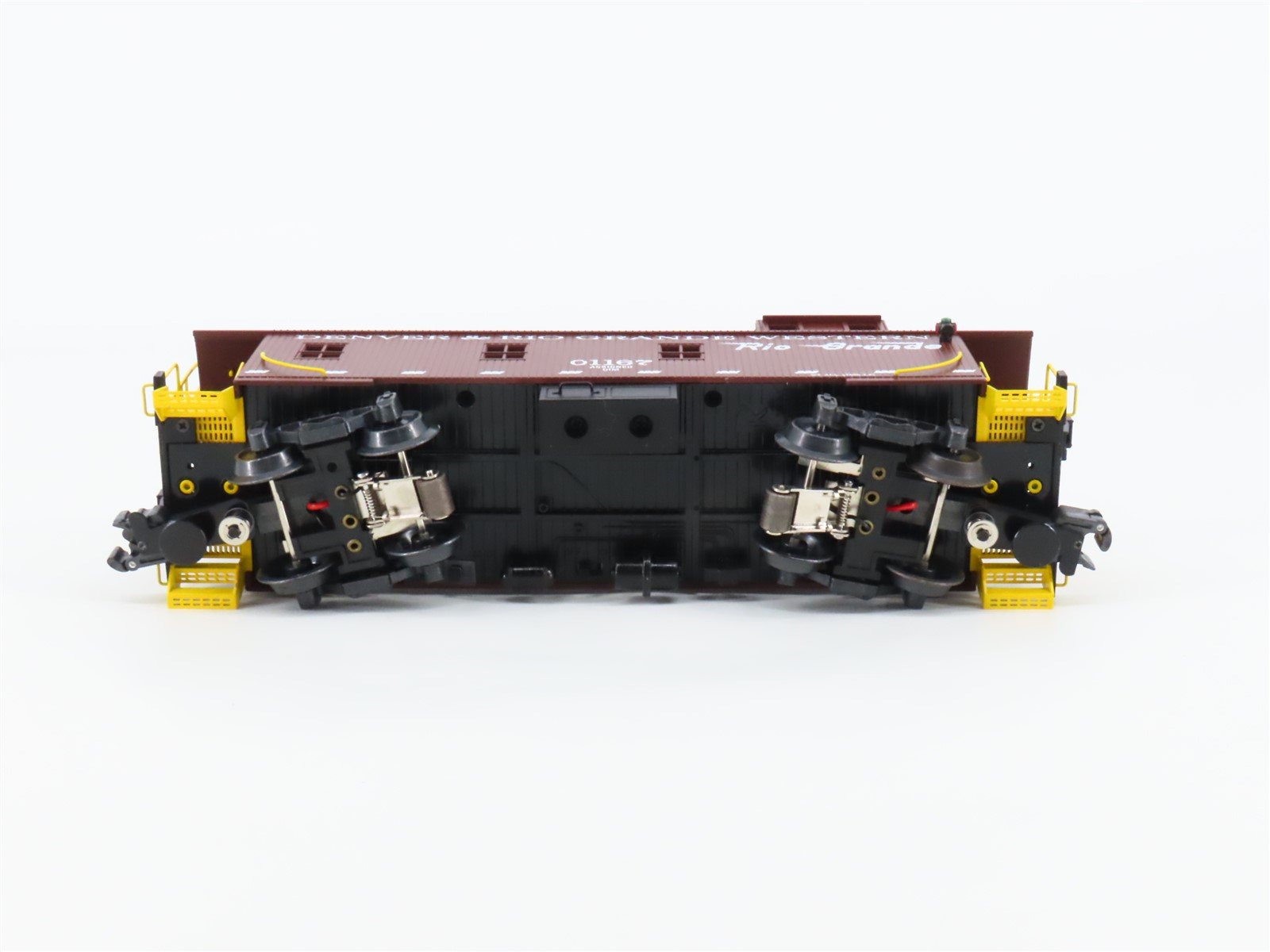 O Gauge 3-Rail K-Line K616-1491 D&RGW Rio Grande Smoking Caboose #01167 -Lighted