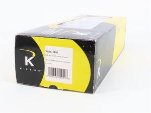 O Gauge 3-Rail K-Line K616-1491 D&RGW Rio Grande Smoking Caboose #01167 -Lighted