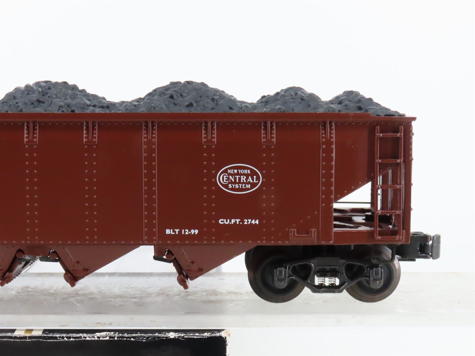 O Gauge 3-Rail K-Line K623-1781 NYC New York Central 4-Bay Hopper #904420 w/Load