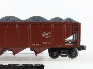 O Gauge 3-Rail K-Line K623-1781 NYC New York Central 4-Bay Hopper #904420 w/Load