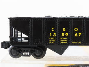 O Gauge 3-Rail K-Line K622-12511 C&O Chesapeake & Ohio 2-Bay Hopper #138967