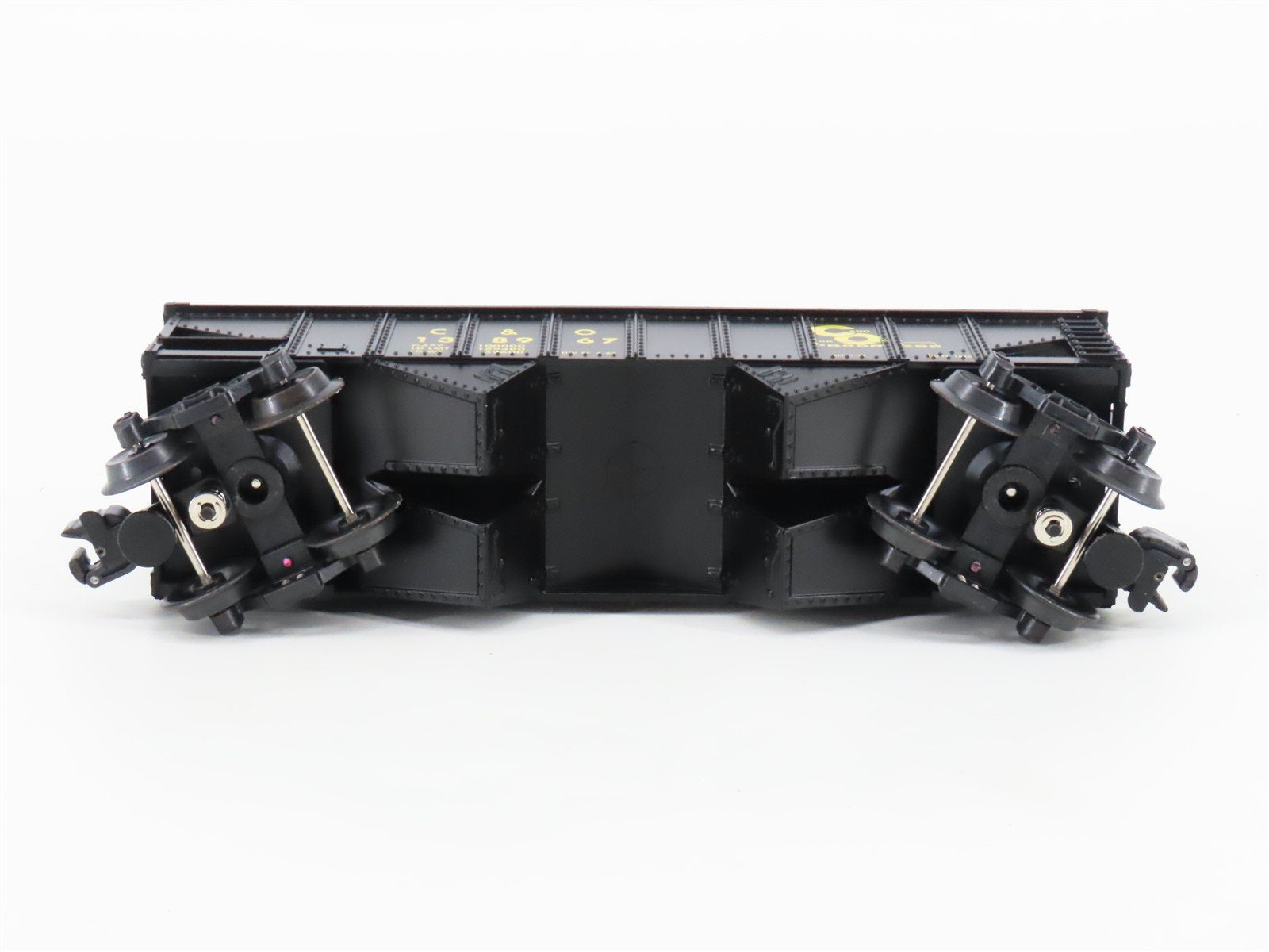 O Gauge 3-Rail K-Line K622-12511 C&O Chesapeake & Ohio 2-Bay Hopper #138967